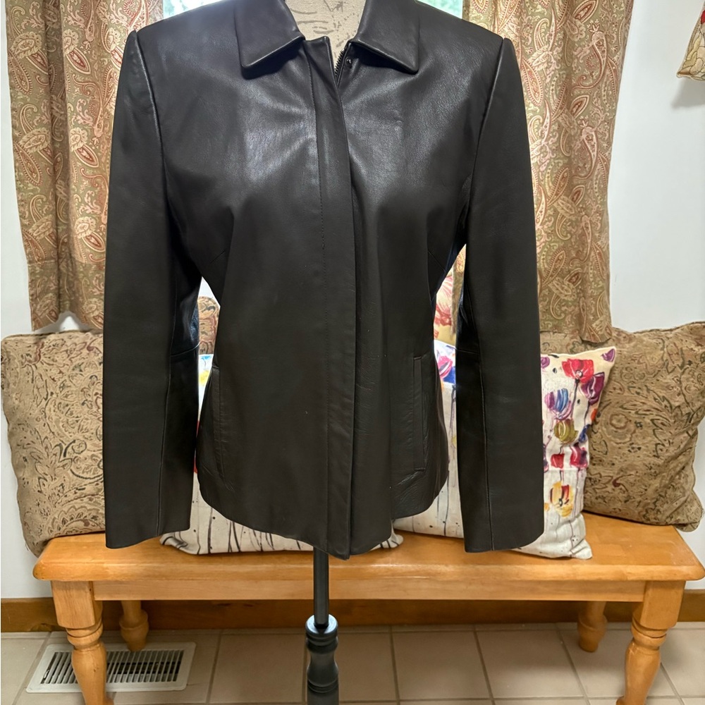 Valerie Stevens Women's Brown Leather Jacket